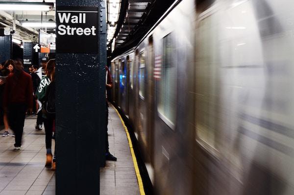 wall street subway station